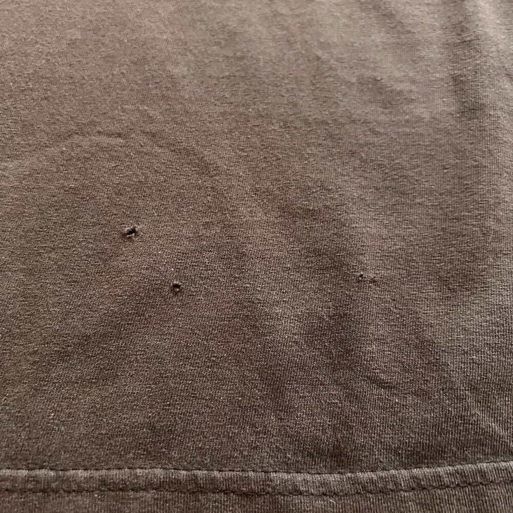 Vintage 2004 Jimi Hendrix Experience Short Sleeve Brown Shirt L - Picture 7 of 7